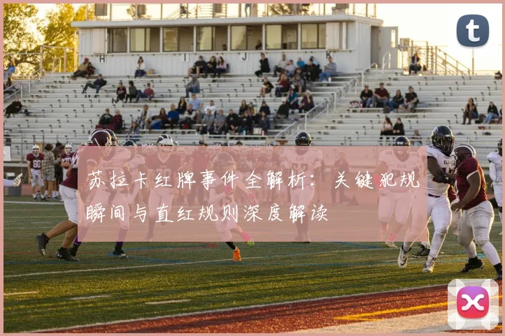苏拉卡红牌事件全解析:关键犯规瞬间与直红规则深度解读